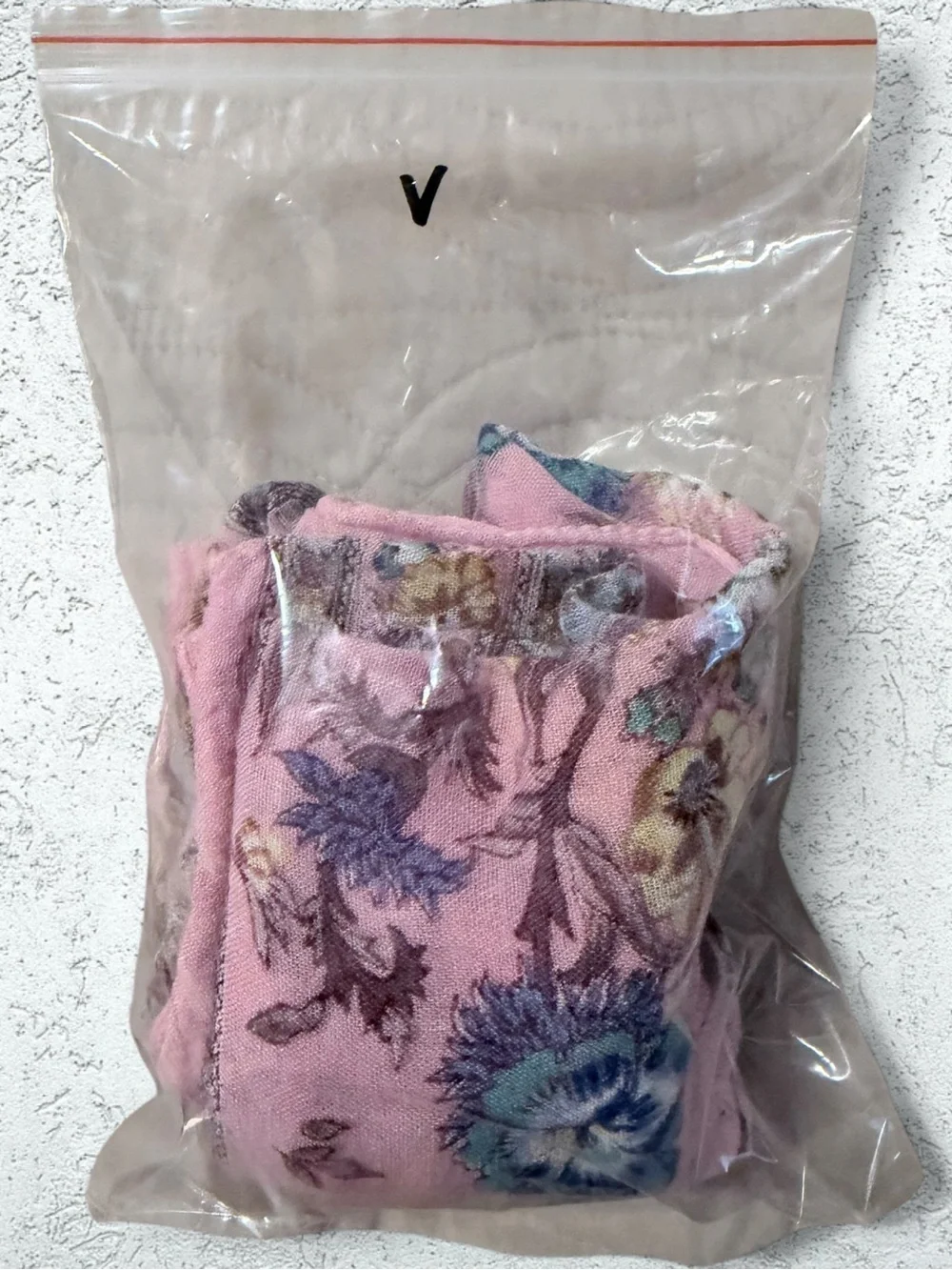 🌻Floral Pink Bandana Style Scarf-Made in India